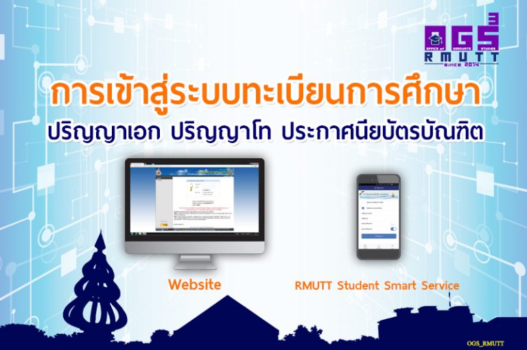 การเข้าใช้งาน RMUTT Internet Account / RMUTT WiFi – สำนักบัณฑิตศึกษา ...
